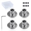 GOLD DEER 6mm Inner Dia Flange Coupling Connector with Hex