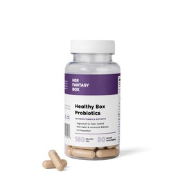 Her Fantasy Box | Vaginal Probiotics for Women – Prebiotics + Advanced Lactobacillus Blend – Hormonal Balance, PMS Relief & UTI Prevention – Feminine Health Support with Cranberry & D-Mannose