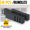 Otoolling 500 Pcs 1/16" x 3-1/2" Stack Shims Bulk Stackable