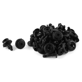 30 Pcs 6mm Hole Trim Panel Plastic Push in Rivets Car Body Trim Clips, Plastic Rivet Fasteners Universal