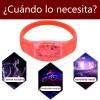 Guo Pulseras Led Neón De 16 Piezas For Fiestas -