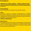 Apfelessigextrakt Brausetabletten 5x20 Stk. Apfelgeschmack - 256,5 mg Apfelessig, 2
