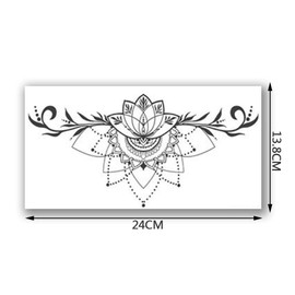 6 Pcs Flower Bird Dragonfly Leaf Tattoo Stickers Butterfly temporary tattoos Christmas temporary tattoos Waterproof Fake Tattoo Extra Large Lasting Tattoo Stickers for Men and Women