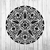 Deco Mandala Stencil - Easy-to-Use for Relaxing and Therapeutic Artwork,