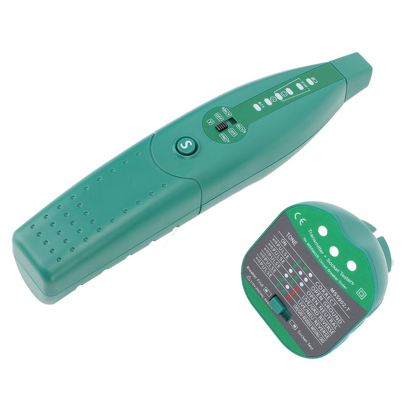 MS5902R Circuit Breaker Finder Multifunctional Fuse Socket Tester for Wall