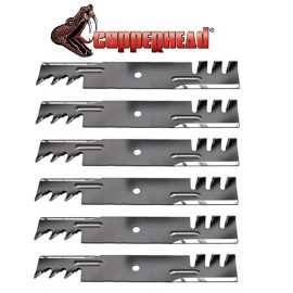 Rotary 6pk Mulching Blades fit Spartan 438-0001-00 RT PRO HD SRT 54" Deck