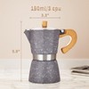 ShanSon Moka Pot Stovetop Espresso Maker 3 Cup 5 oz
