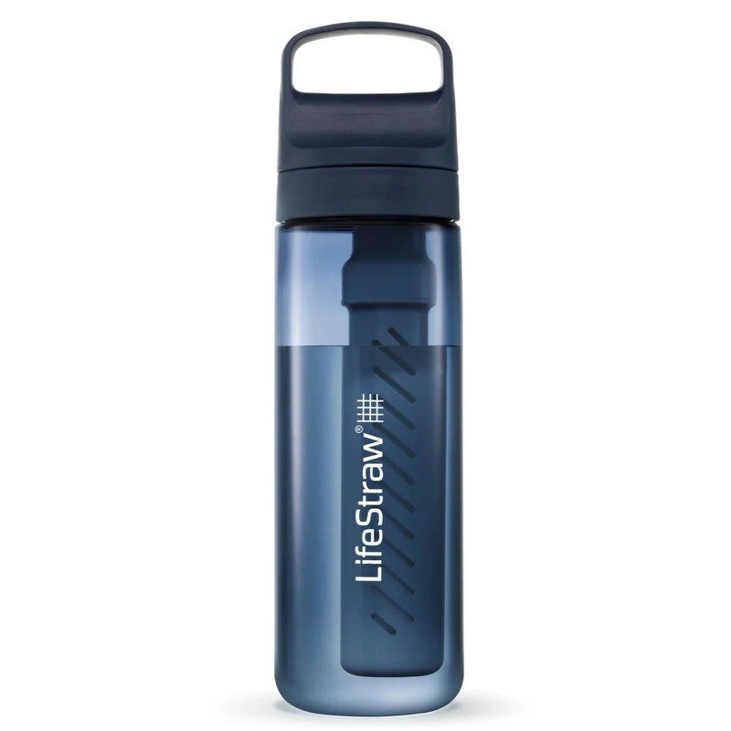 LifeStraw Go 2.0 Water Filter Bottle 650ml, Laguna Teal