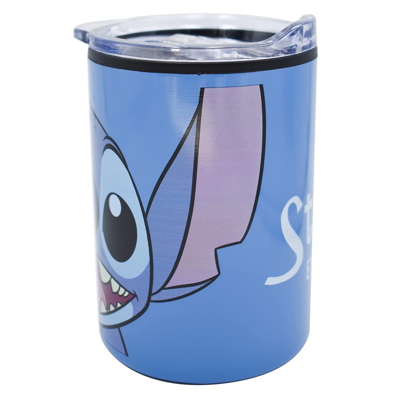 FUNKIDS 2415-3604 Termo Para Cafe Acero Inoxidable Stitch Vaso Termico