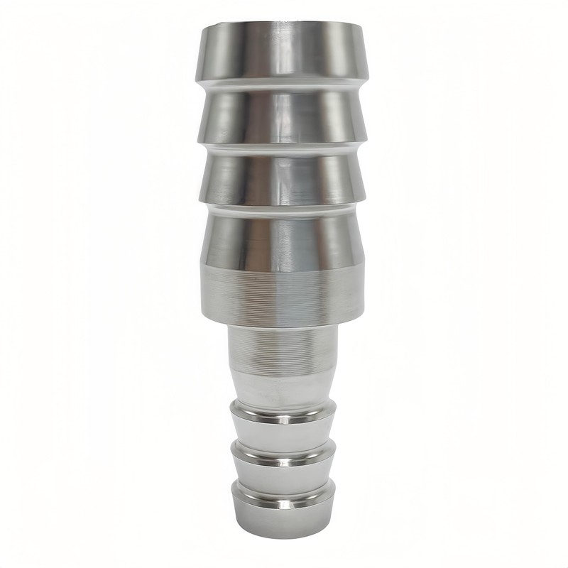 304 Stainless Steel Hose Barb Fitting Reducing Union 5/8" Barbed