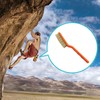 Boar Hair Rock Climbing Brush with Ergonomic Handle, Bouldering Boulder