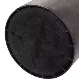 Compatible with  18" diameter sump basin covers 18" x 22" Sump Pump Basin - Heavy Duty Sump Basin for Basement, Floor Drain, and