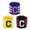 PATIKIL Captain Armband, 3 Pack Adjustable Elastic Soccer Captain's Arm