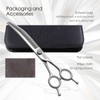 FOGOSP 7.0'' Curved Chunkers Shears for Dog Grooming Professional Magic