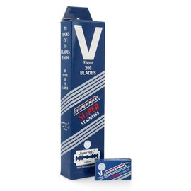 200 Razor Blades Supermax Super Stainless