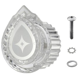100710 Knob Handle Kit Compatible with Moen Model 100710 and 96782 96791 96797 98039 for Moen One-Single Handle Tub/Shower Posi-Temp Moentrol Valve or Chateau Bathroom Faucet Replacement