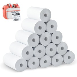 Udbrud Thermal Rolls, 15 Rolls Refill Printing Paper, Thermal Paper for Children, Instant Camera Paper for Mini Printer, Children's Camera, Instant Print Camera, Photo Printer, Labels (57 x 30 mm)
