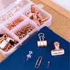 Push Pins Binder Clips Paper Clips Map Tacks Sets, 5