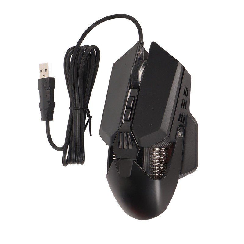 C6 Gaming Mouse Wired Silent USB Optical Computer Mice with