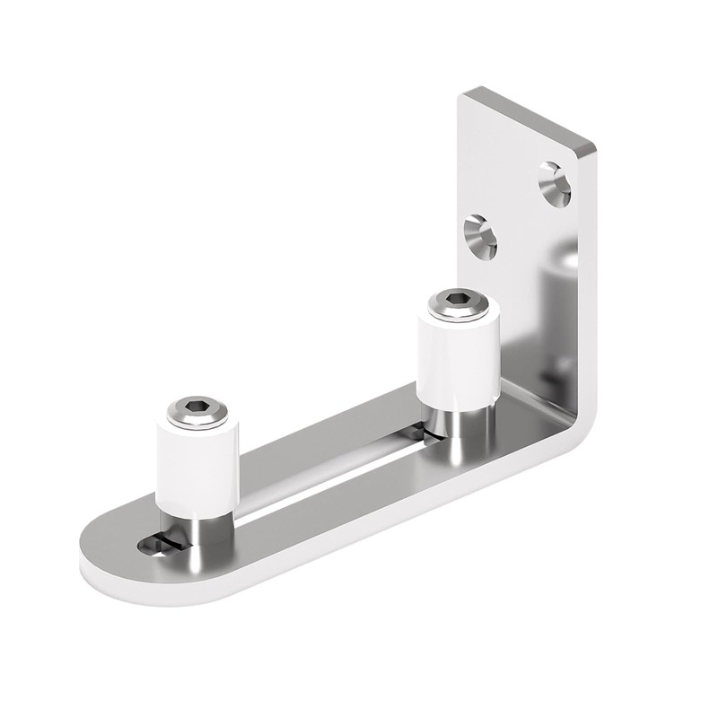 Wolfbird Adjustable Floor Guide Sliding Barn Door Wall/Door Bottom Guide