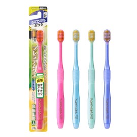 Ebis Premium Care High Tartar Removal, 5 Rows Compact, Regular Set of 3 (Colors May Vary)
