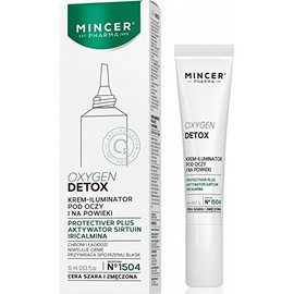 Mincer Pharma OXYGEN DETOX Anti-Wrinkle Eye Cream Detox Complex for Grey and Tired Skin 15 ml