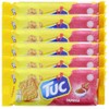 6x Tuc Paprika Cracker je 100g Salzgebäck mit würziger Paprikanote
