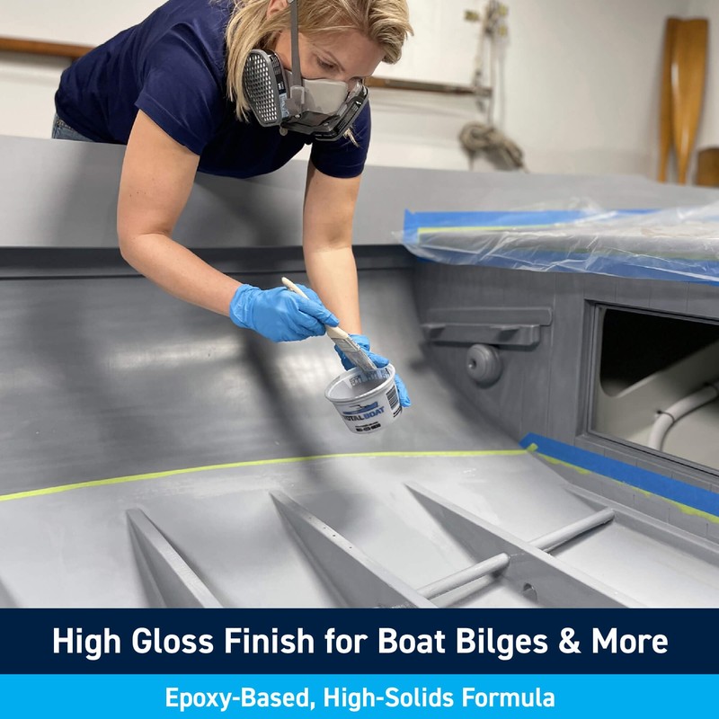 TotalBoat TotalBilge Epoxy Based Bilge Paint for Boat Bilges, Bulkheads,