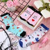 SATINIOR Nurse Gifts Socks Funny Ladies Crew Socks 36-43, as