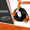 Ficstar 30 Amp RV Extension Cord,30 ft,Heavy Duty Generator Extension