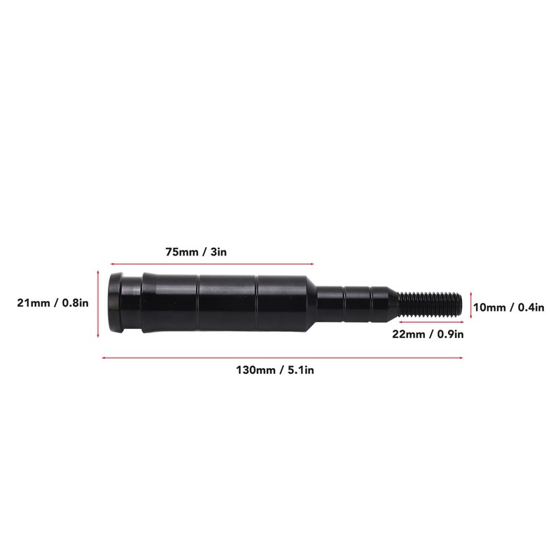 Gear Shift Knob Lever Smooth Operation Aluminum Car Transmission Shift