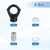 sourcing map Eye Nut 22lb Max Load M10 Thread Ring