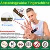 IRUFA, FS-OS-11.3D Breathable Finger Splint Trigger Finger Splint Straightener Curved