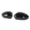 2 Pcs Door Side Rearview Mirror Cover Cap Left Right