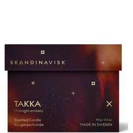 Skandinavisk JUL 'Christmas' Scented Candle. Fragrance Notes: Baked Gingerbread, Winter Cloves and Spiced Oranges. 3.17 oz.