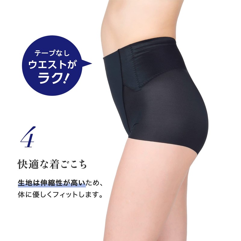 Lucien Women's Girdle Shorts, Suppressing Float Flesh and Neat Waist,