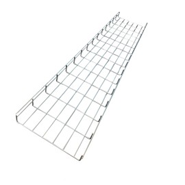 Kable Kontrol Cable Tray- 5 Feet Long - 12" Width, 2” Depth – Wire Mesh Tray Cable Management Rack Cords Organizer Cable Basket, Zinc Plated Steel NEC Approved for Network, Fiber Optic, Cabling