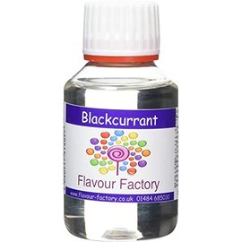 Flavour Factory Liquid Food Flavourings 100ml Flavour selections A-B (Blackcurrant)