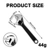 YTUGIL 4'' Mini Adjustable Spanner, Compact Adjustable Wrench for Mechanical,