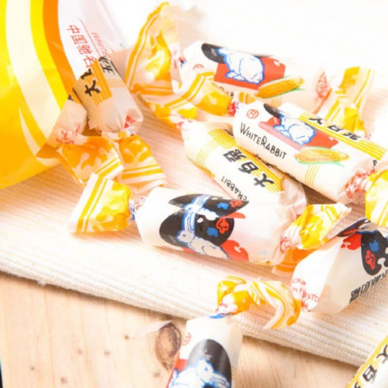 White Rabbit Toffee 227g (8oz.) Corn Flavor White Rabbit Toffee