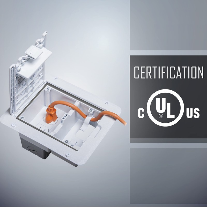 TayMac DOC320W Outdoor Comforts White In-Use Weatherproof Outlet Cover, Electrical