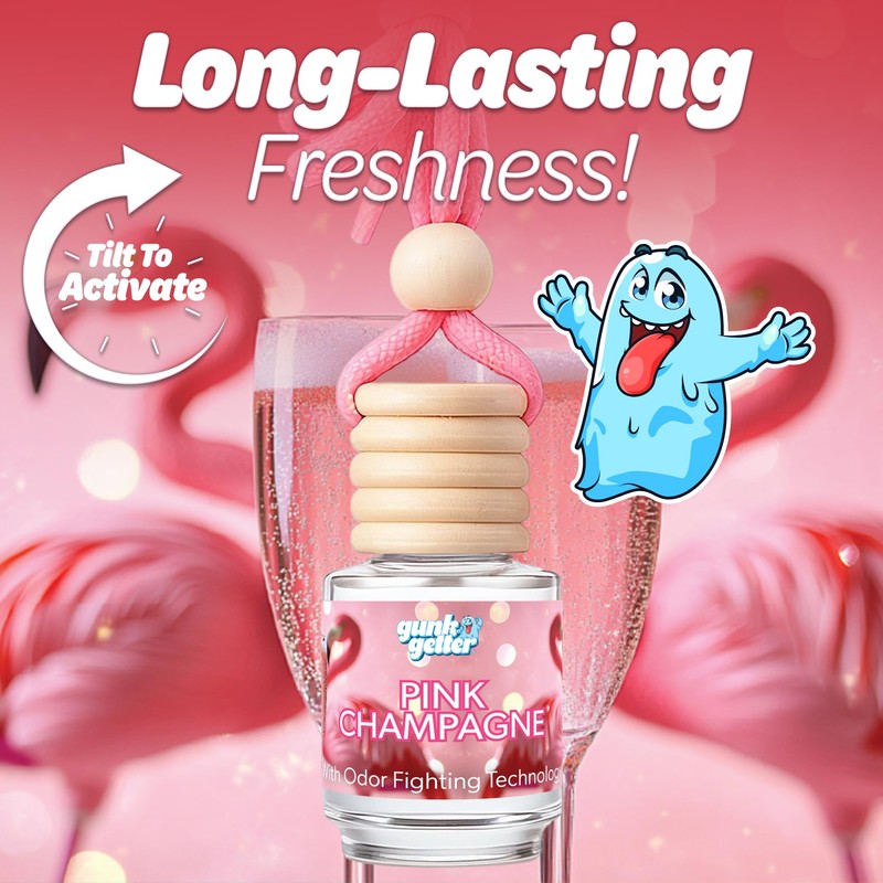 Gunk Getter Hanging Air Freshener Car Diffusers - Long Lasting