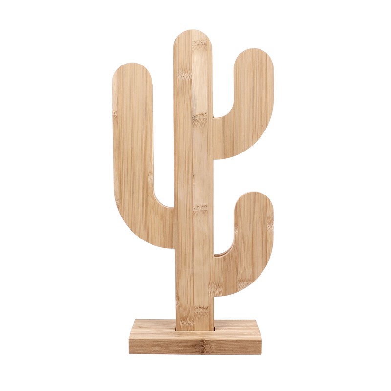 Wooden Coffee Capsule Holder Removable Coffee Pod Holder Cactus Shape