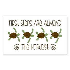 CafePress Sea Turtle Border Sticker Rectangle Bumper Sticker Car Decal