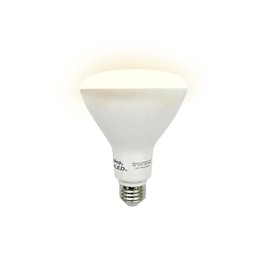 Halco Lighting Technologies ProLED BR30 Flood LED Light Bulbs, Flicker-Free, Dimmable, 650 Lumens, Warm White 2700K, E26 Base