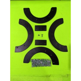 lawnmowerpartsworld Snowthrower Paddle Set 20, 21 or 22" for Craftsman 302565MA - HARDWARE INCLUDED!