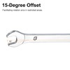 sourcing map Super Thin Open End spanners Metric, 8mm x
