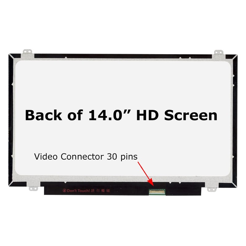SCREENARAMA New Screen Replacement for Panasonic Toughbook CF-54, HD 1366x768,