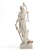 Veronese Design 12 Inch Blind Lady Justice Themis Resin Statue