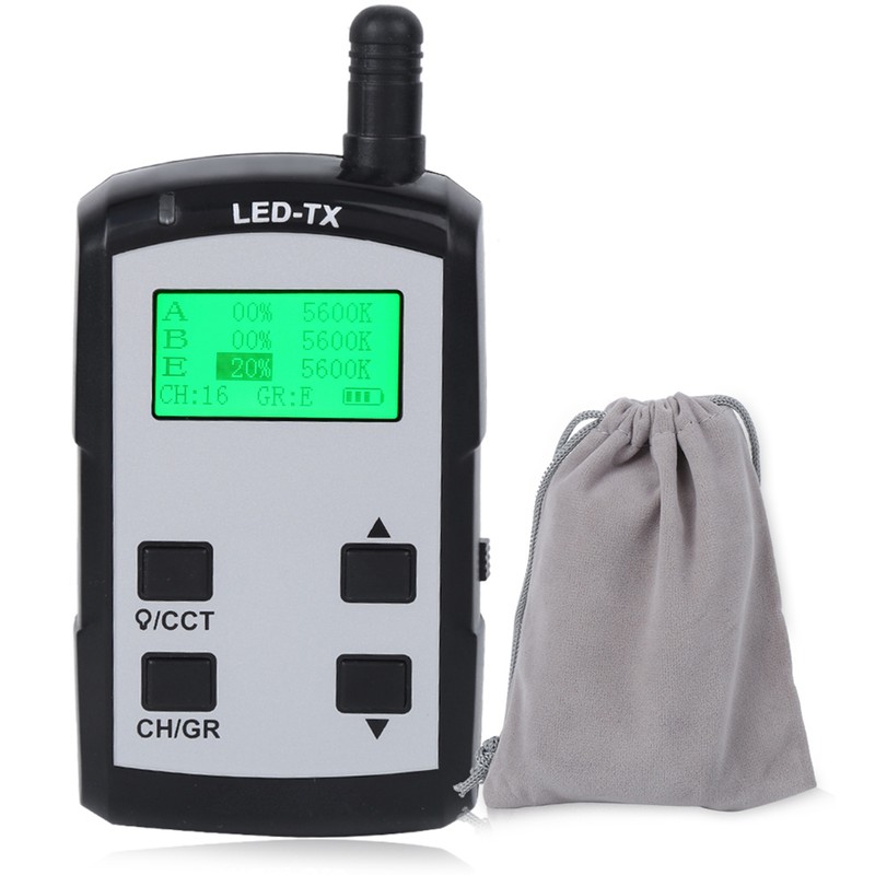 NiceFoto LEDTX100 Plastic Photography Light Controller Flash Wireless Remote Control